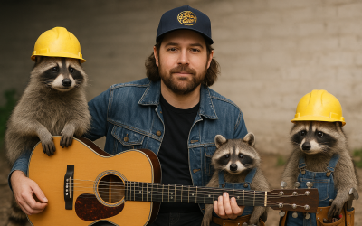 Blake Van Houten and the Raccoon Engineering Union: One Mic, 87 Tools, Zero Chill