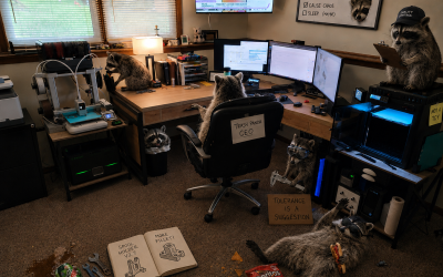 Raccoon Engineering invades MakerOnline