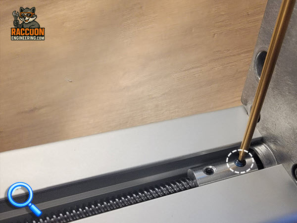 Upper Z-axis pulley
