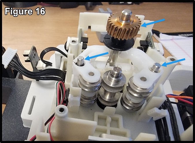 Upper Z-axis pulley