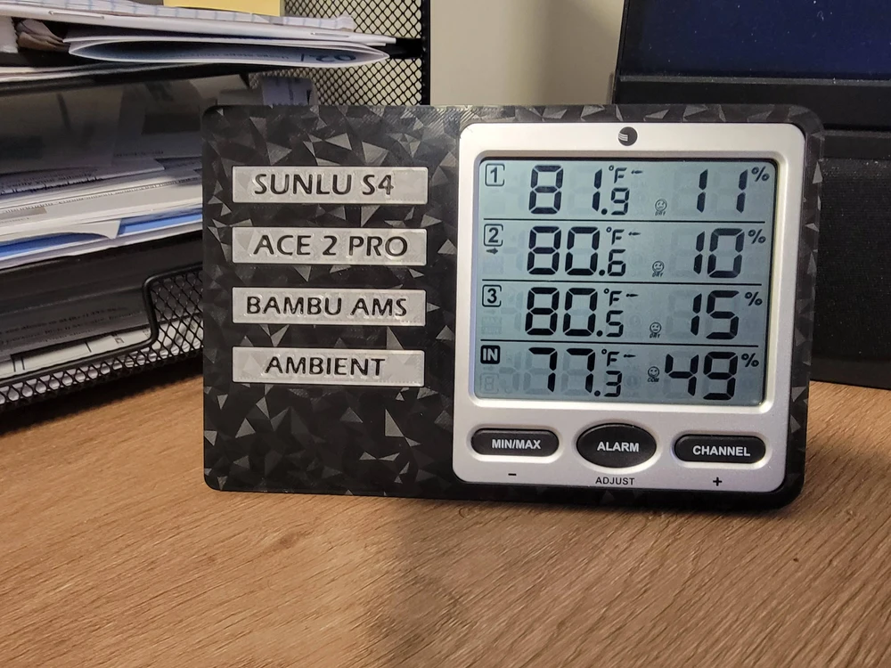 Filament Humidity Monitor